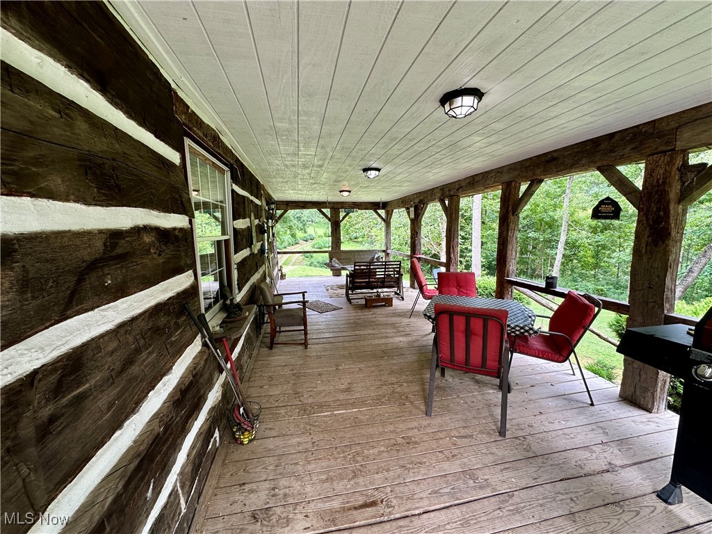 325 North Fork Road New Matamoras, OH 45767 - Photo 44 of 50 Porch featuring a grill