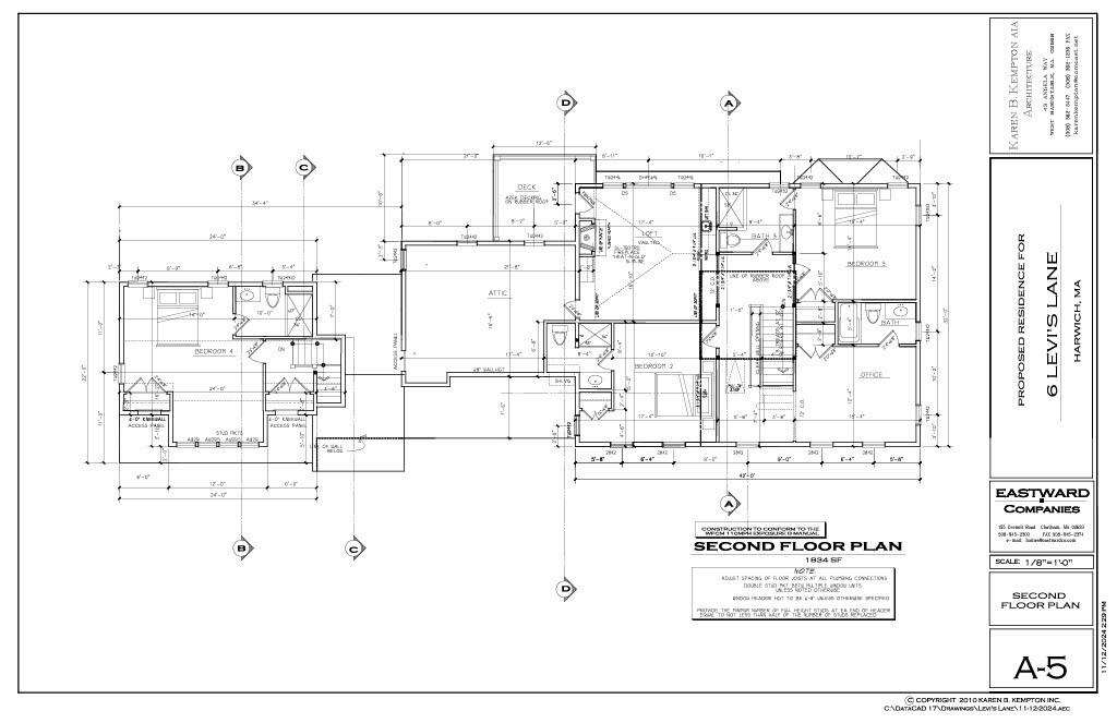 6 Levi's Lane Harwich, MA 02645 - Photo 5 of 5 a black and white photo of a picture