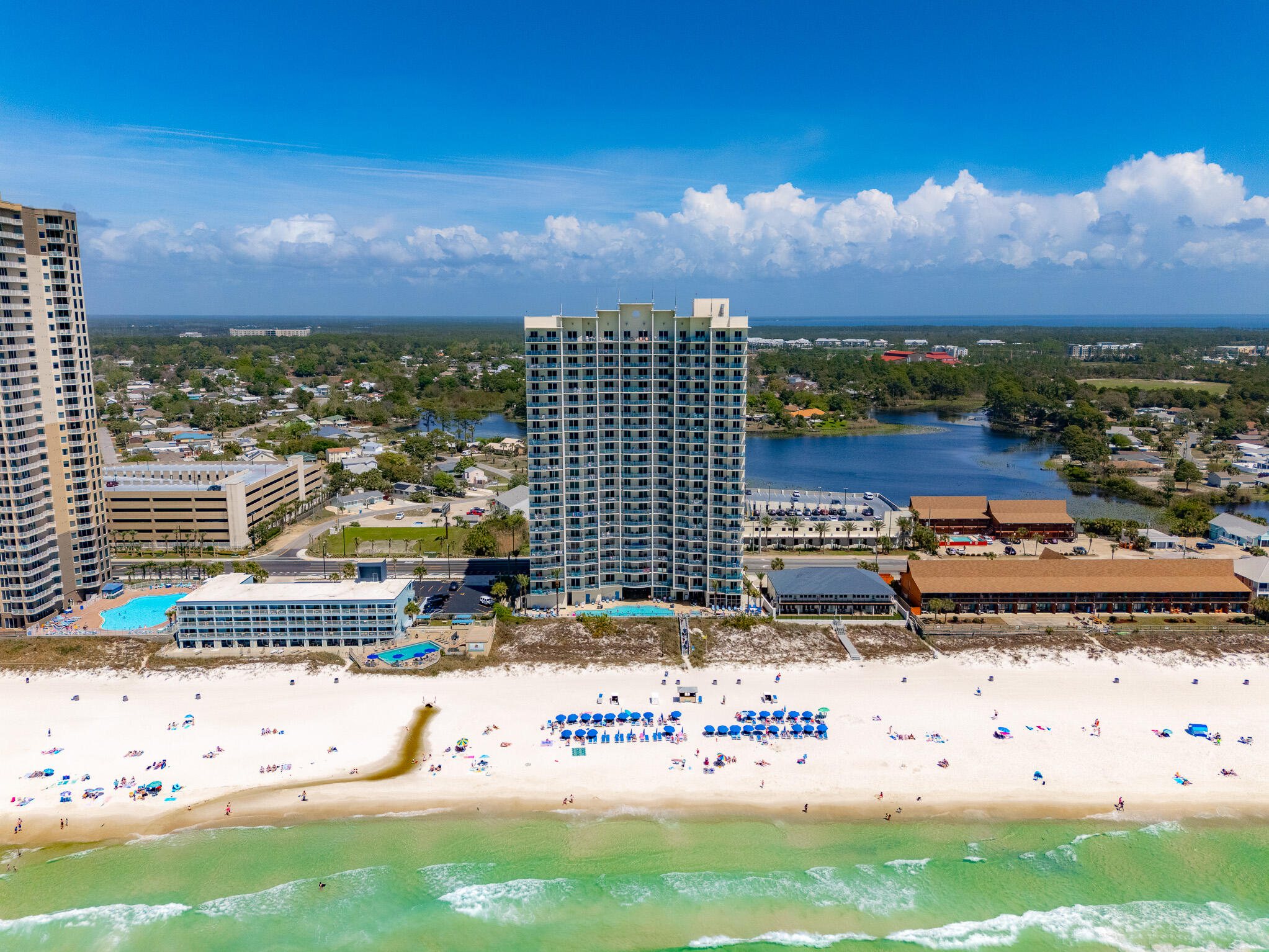 16701 Front Beach Road, Unit 2307 Panama City Beach, FL 32413 - Photo 48 of 50 MLS 16701 Front Beach Dr Unit 2307 Drone