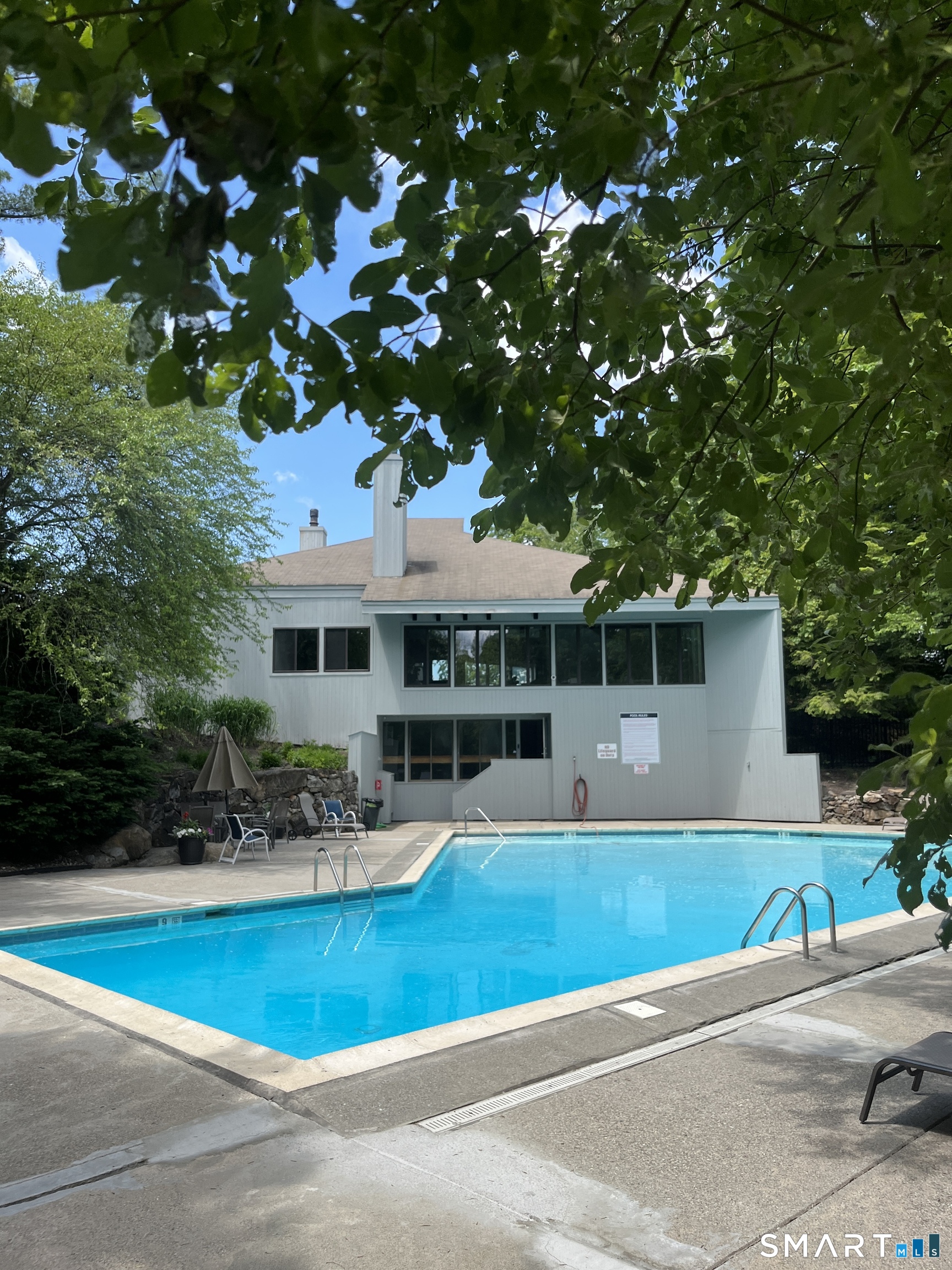 8 Quarry Corner, Unit 8 Ridgefield, CT 06877 - Photo 19 of 24 Community Clubhouse with pool