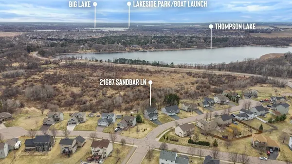 $445,000 | 21687 Sandbar Lane, Big Lake, MN 55309