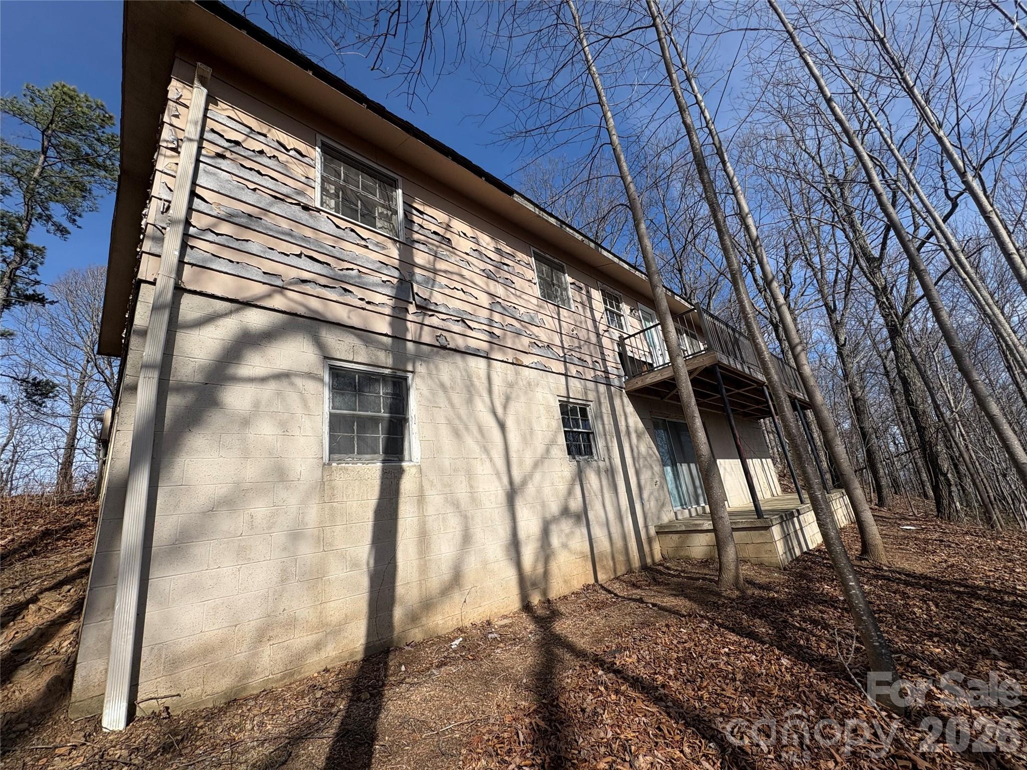 700 Summit Road Tryon, NC 28782 - Photo 6 of 27 a view of a back yard