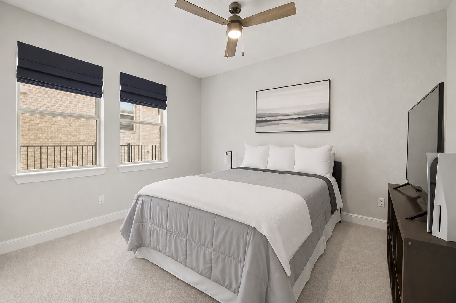 1820 Ficuzza Way Leander, TX 78641 - Photo 18 of 35 Neutral decor and plush new carpeting
create a cozy ambiance in the
guest bedrooms.