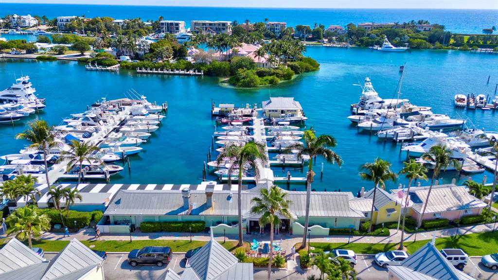 2755 Northeast 28th Avenue, Unit A3 Lighthouse Point, FL 33064 - Photo 20 of 27 an aerial view of a house with a lake view