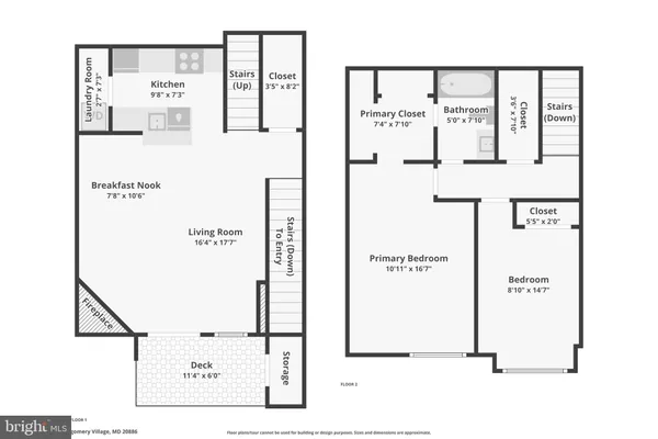 $2,200 | 9717 Hellingly Place, Unit 48, Gaithersburg, MD 20886