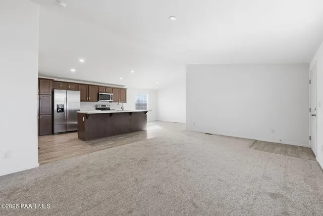 a view of a kitchen with a sink