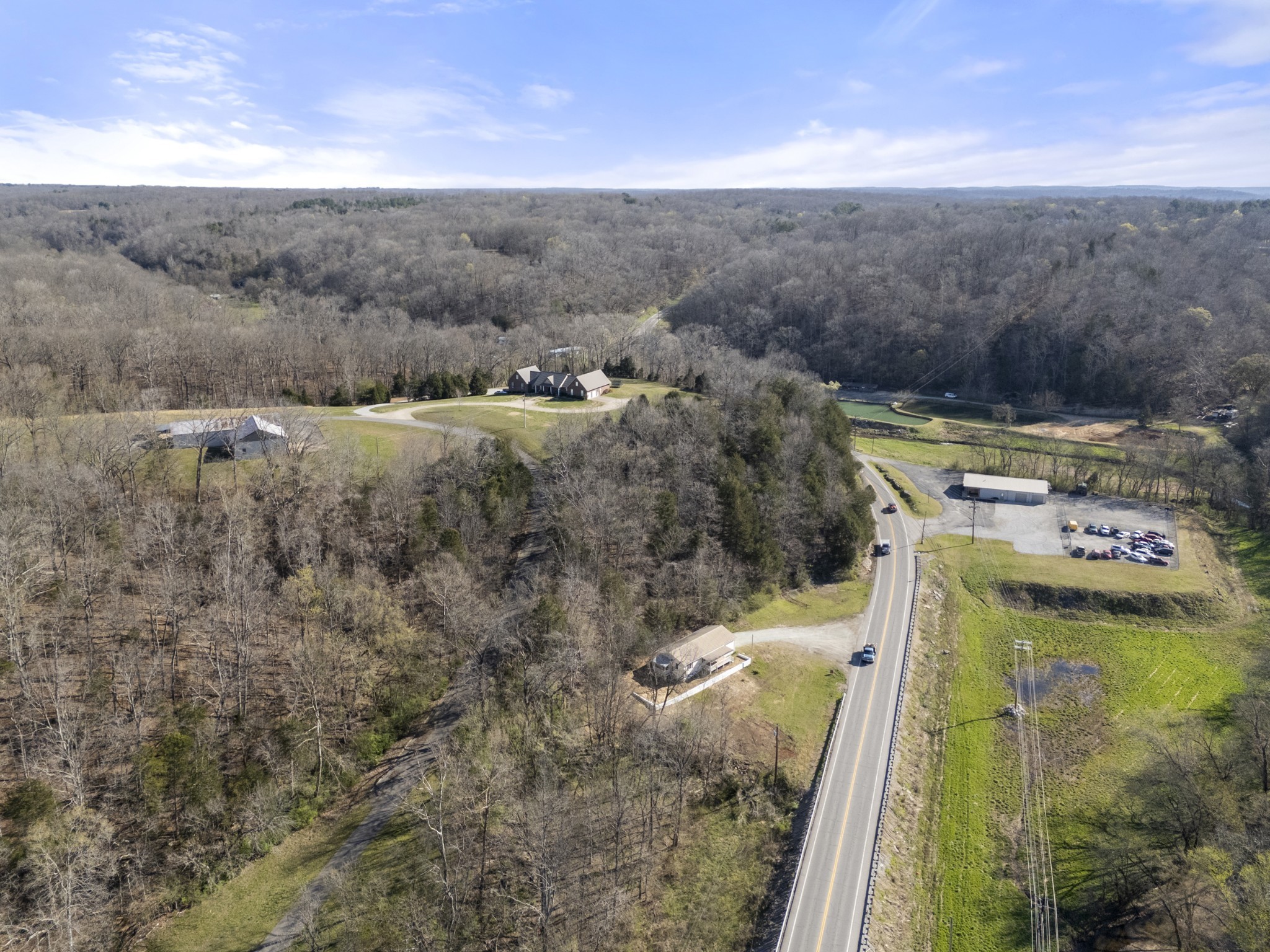 351 Highway 100 Centerville, TN 37033 - Photo 24 of 31 a view of a yard with an outdoor space and seating area