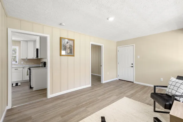 a view of livingroom with hardwood