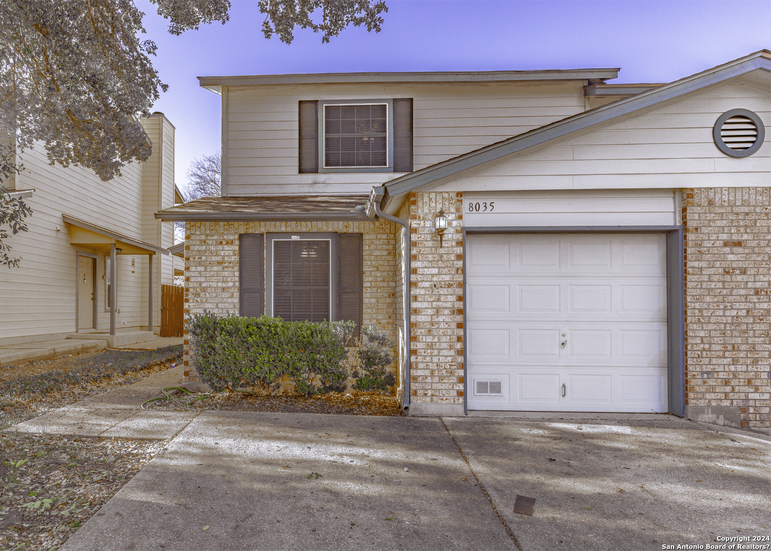 front view of a house