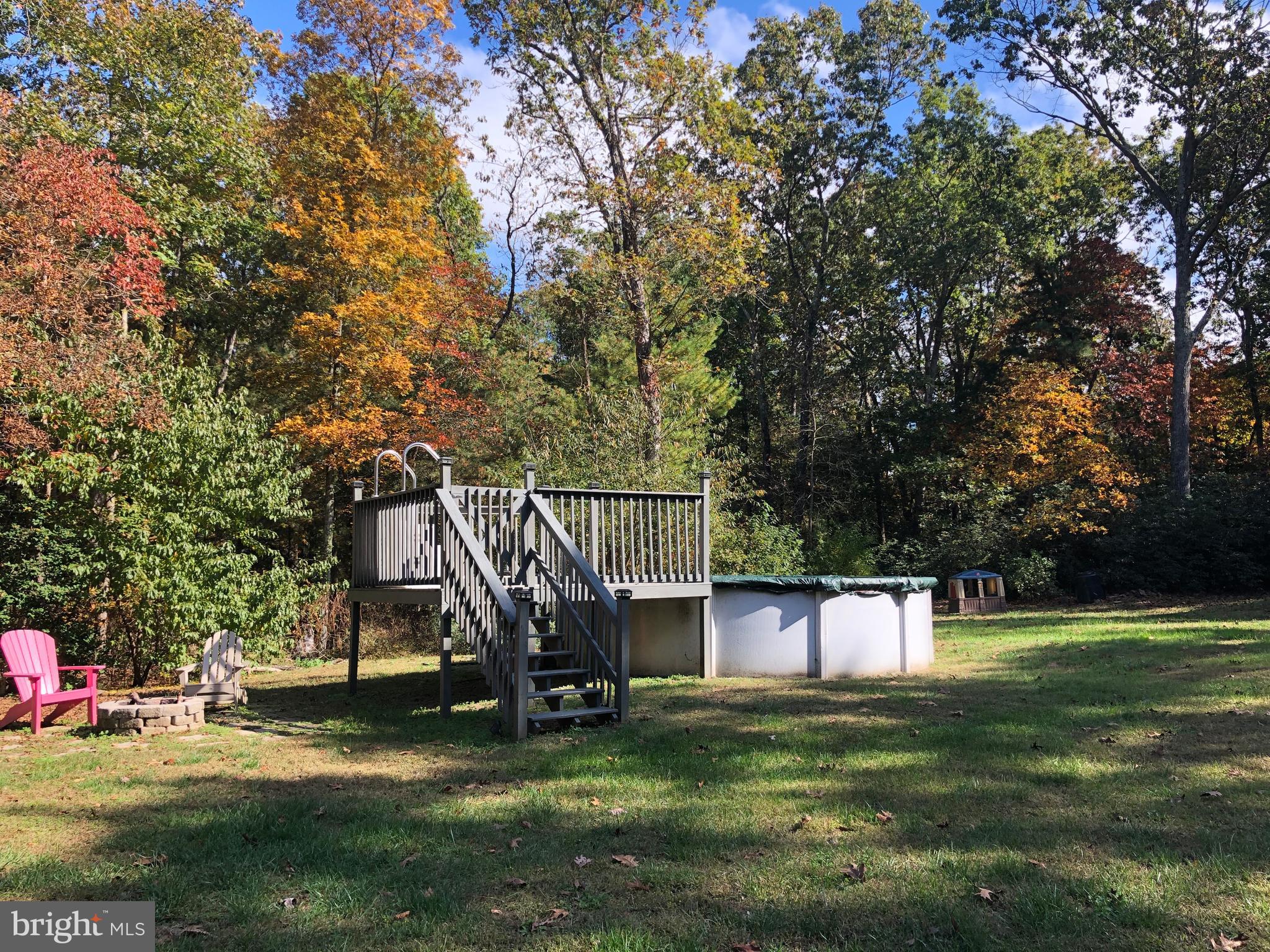 226 Cobbs Mill Road Bridgeton, NJ 08302 - Photo 28 of 32 Pool with deck and fire pit