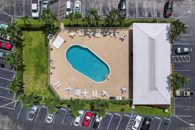a view of an swimming pool