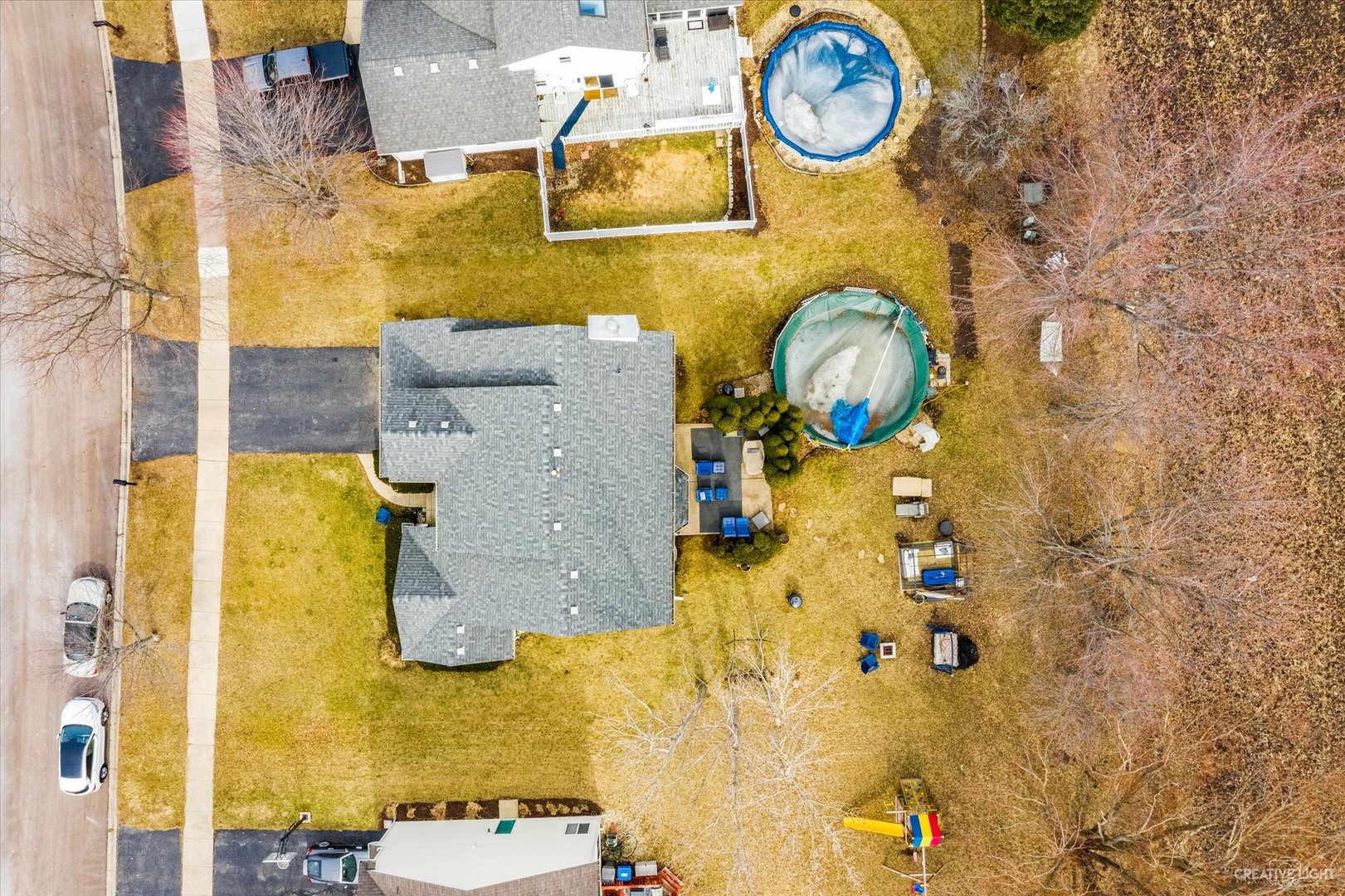 376 Brookhaven Circle Sugar Grove, IL 60554 - Photo 30 of 33 a bathroom with a sink and a mirror