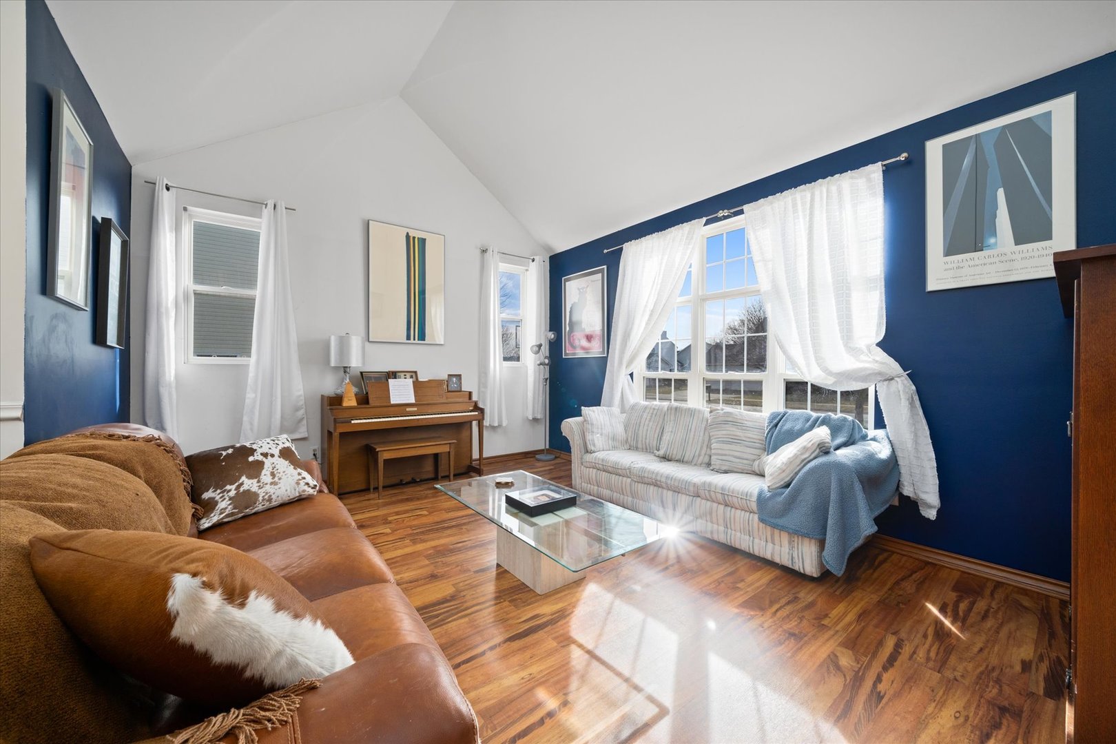 376 Brookhaven Circle Sugar Grove, IL 60554 - Photo 6 of 33 a living room with furniture and a large window