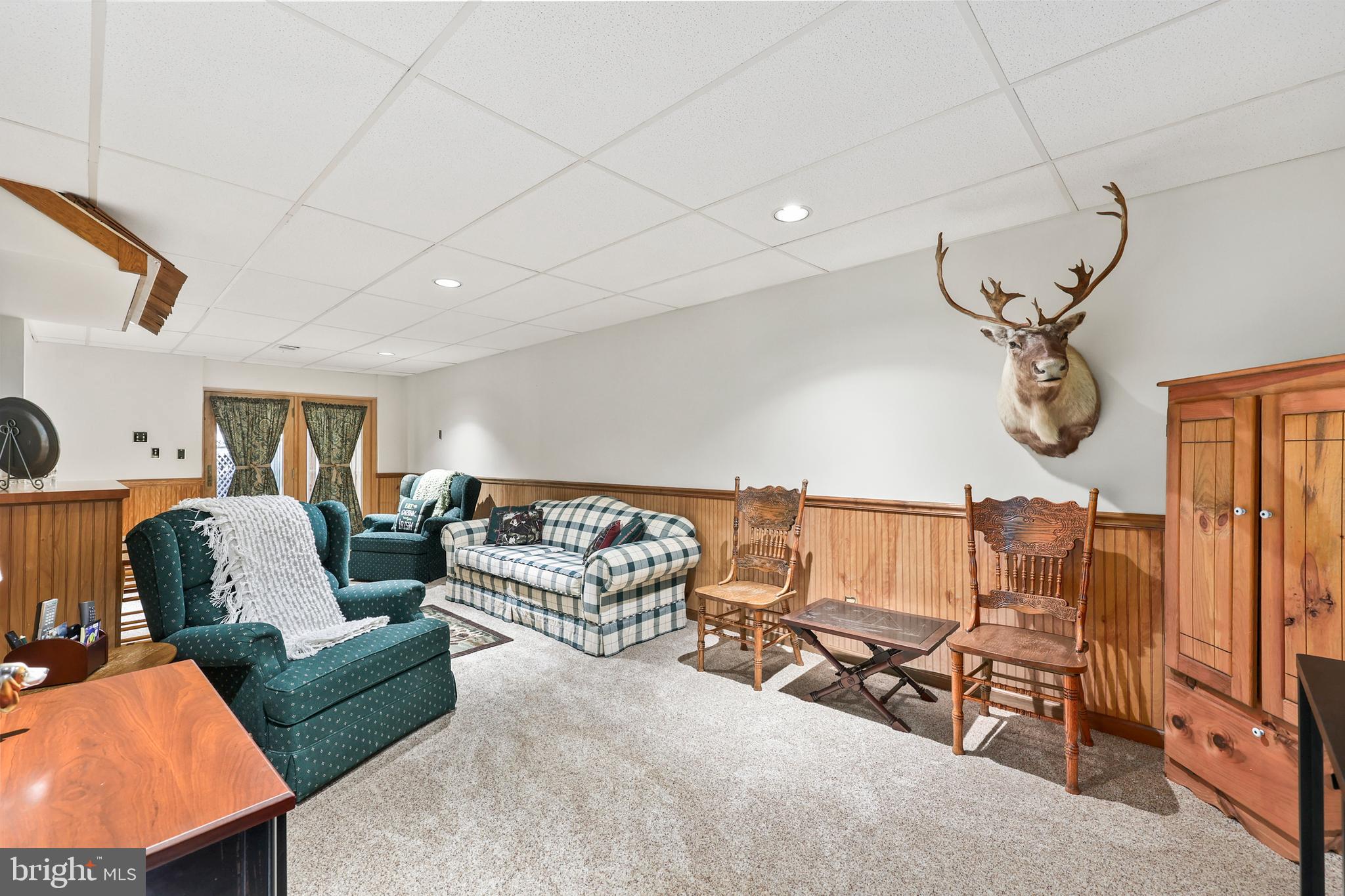6735 Kelly Road Warrenton, VA 20187 - Photo 21 of 41 2nd view of rec room w/walk-out basement