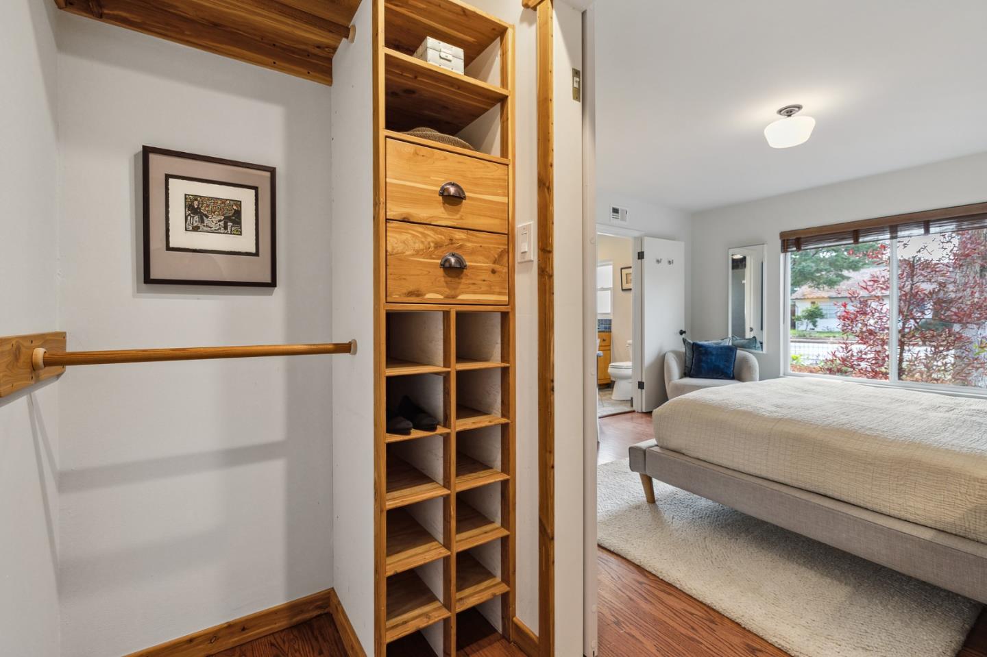 671 Covington Road Los Altos, CA 94024 - Photo 23 of 38 a bedroom with a bed and a window