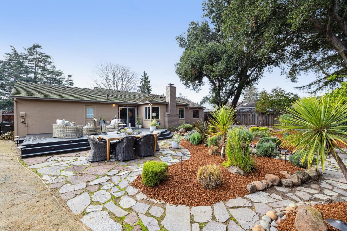 671 Covington Road Los Altos, CA 94024 - Photo 35 of 38 a front view of a house with patio