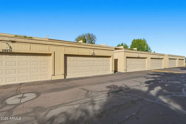 a backyard of a house