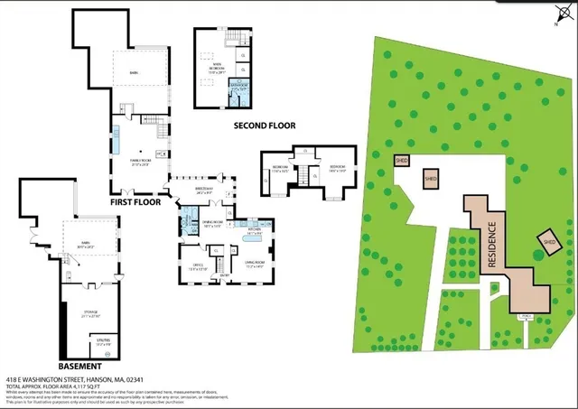 a view of retail shops