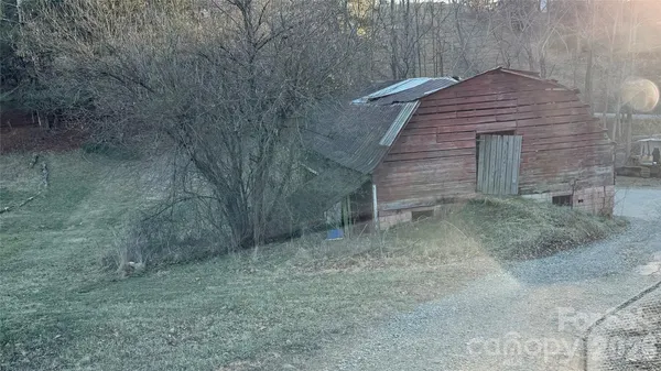 a backyard of a house