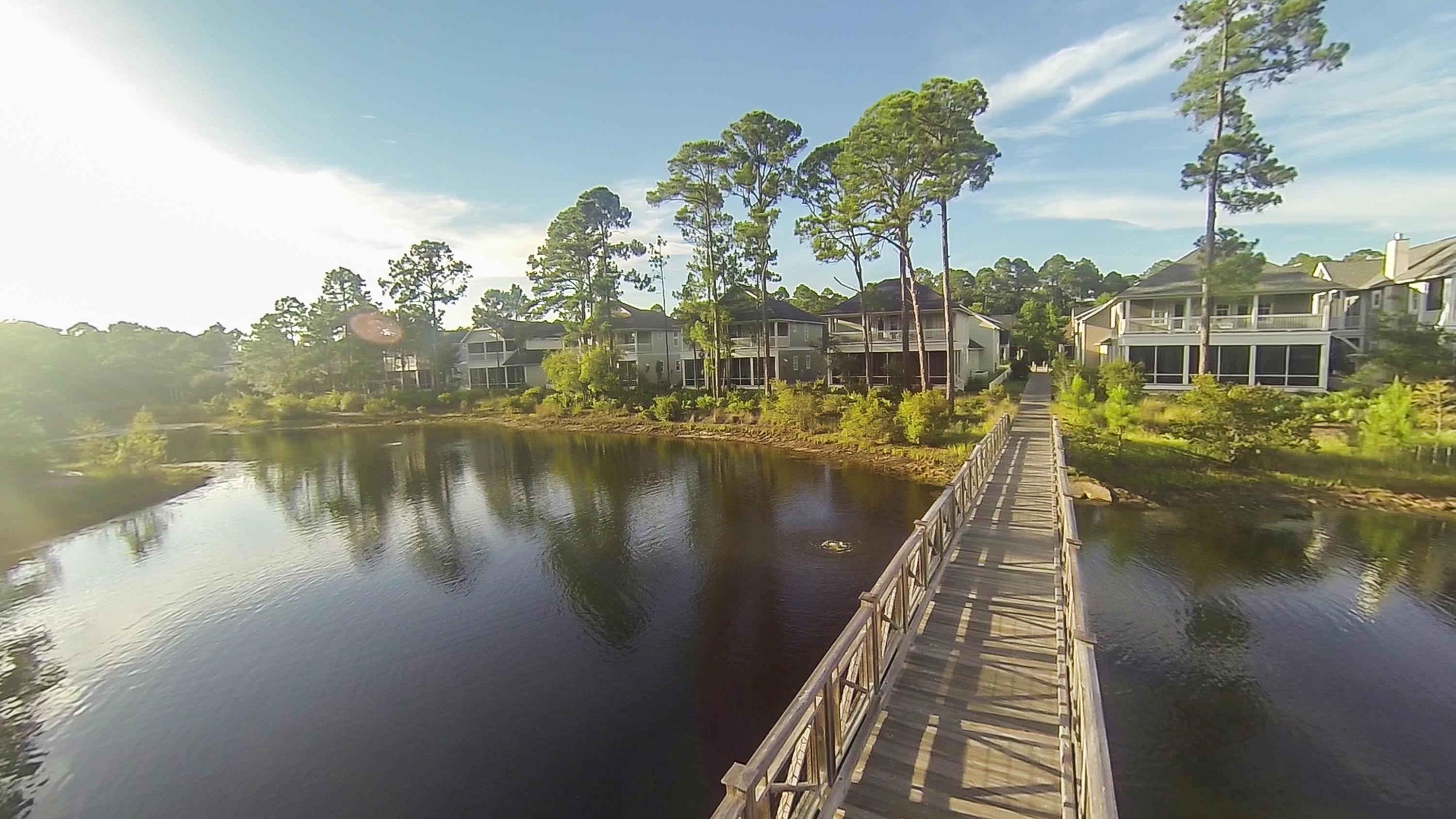 199 Sextant Lane Santa Rosa Beach, FL 32459 - Photo 6 of 39 Pond and Walking trails