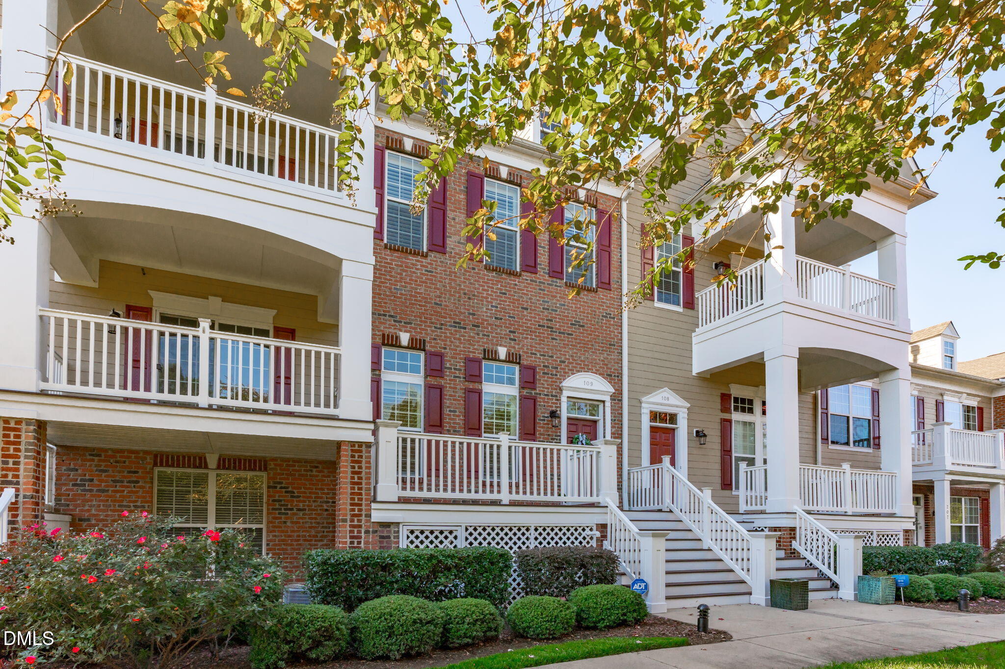10410 Sablewood Drive, Unit 109 Raleigh, NC 27617 - Photo 3 of 42 front view of a house with a yard