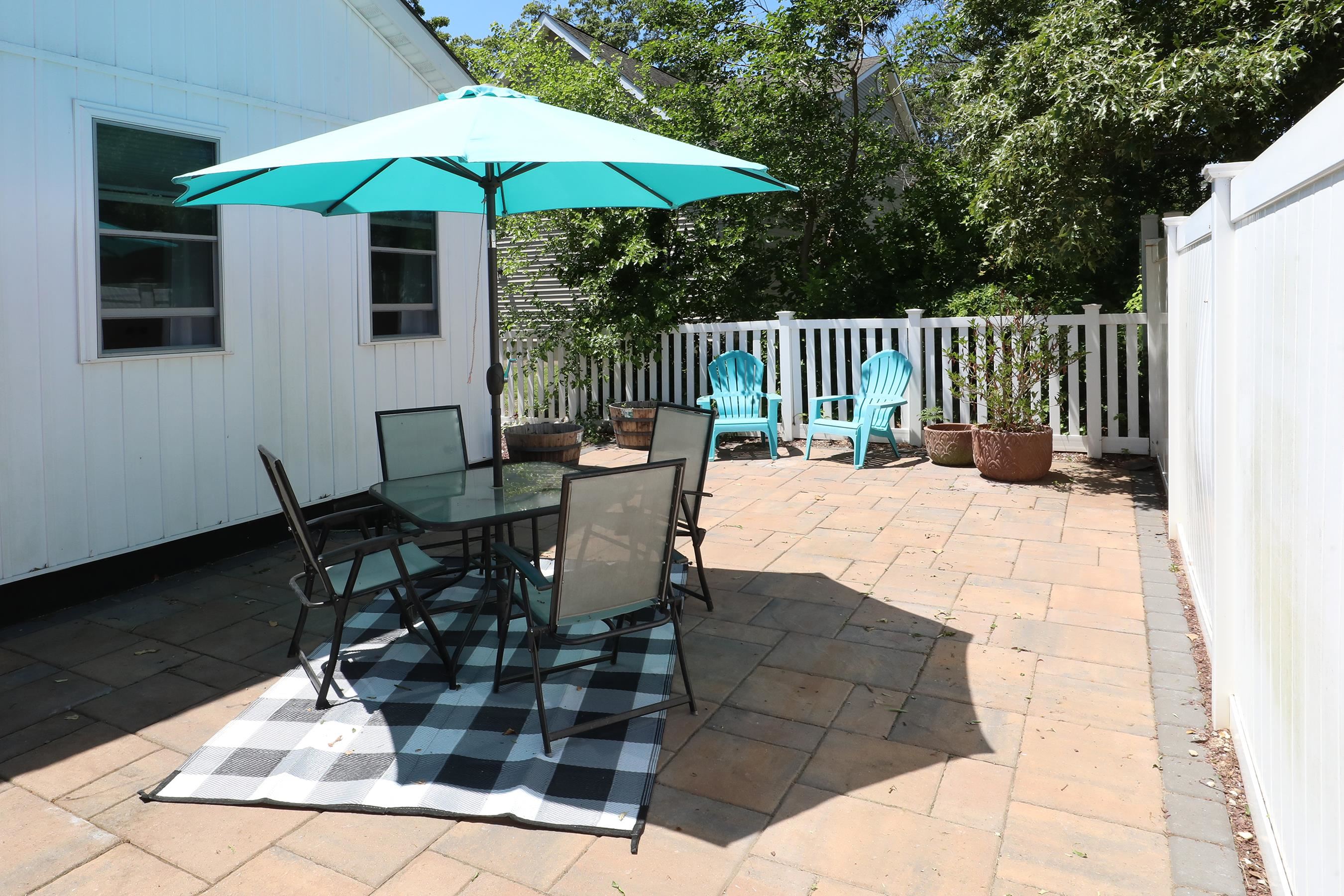 21 Beverly Road Cape May, NJ 08204 - Photo 5 of 38 a view of backyard with outdoor seating