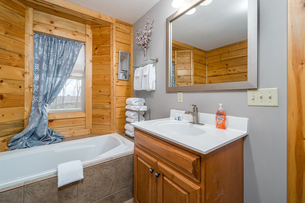 1529 Faith Court Ranger, GA 30734 - Photo 29 of 50 a bathroom with a sink and a bathtub