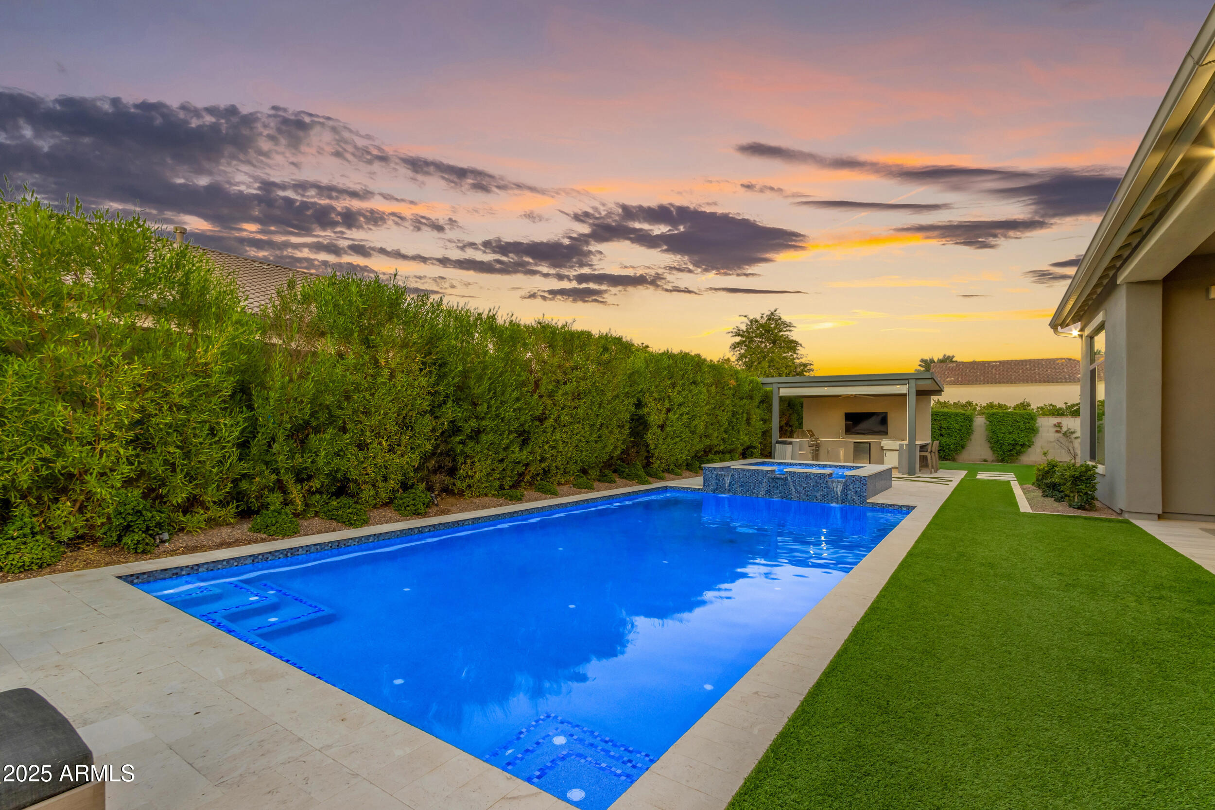2580 East Country Shadows Street Gilbert, AZ 85298 - Photo 74 of 94 a view of an outdoor space and swimming pool