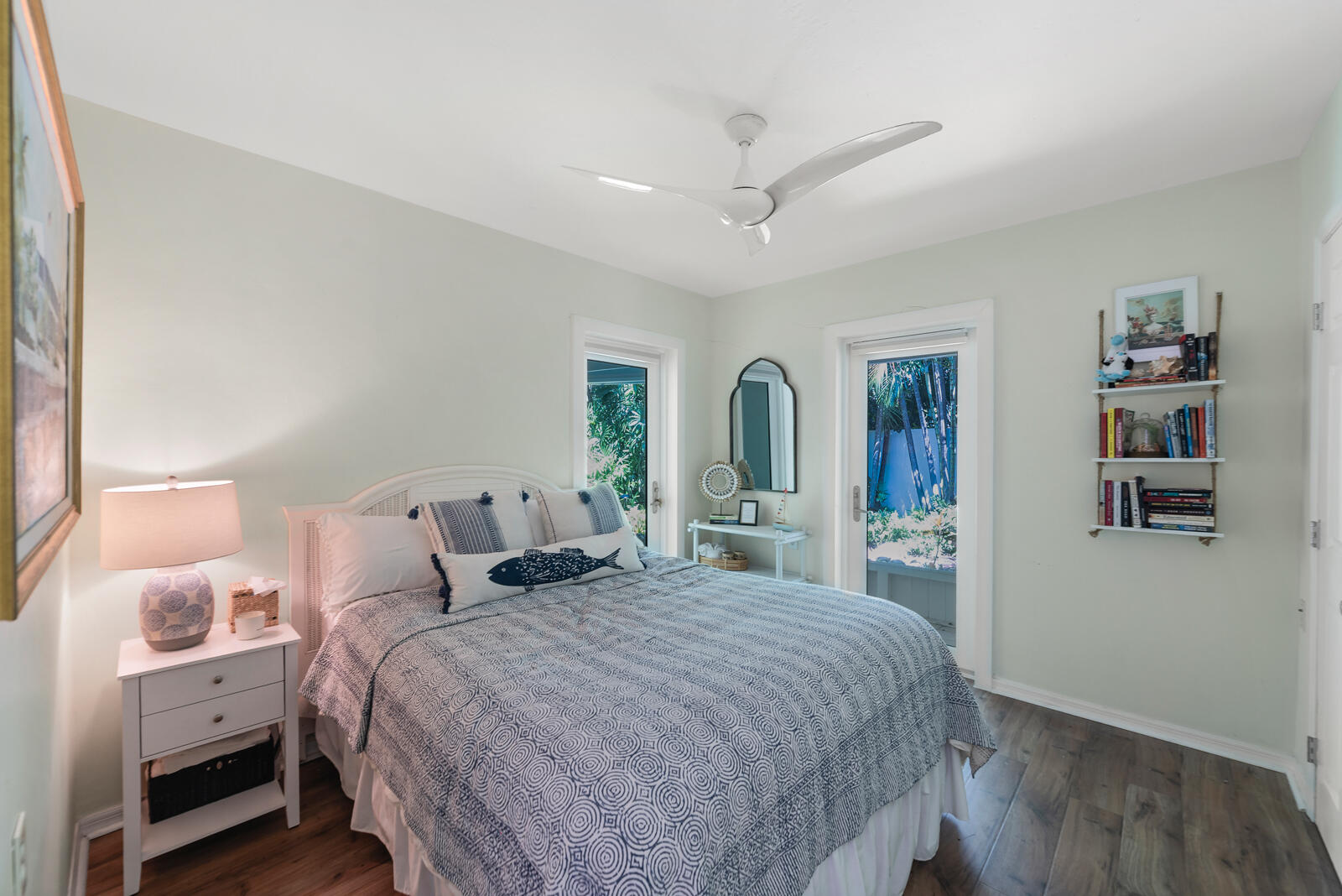 1322 George Street Key West, FL 33040 - Photo 42 of 52 a bedroom with a large bed and a window