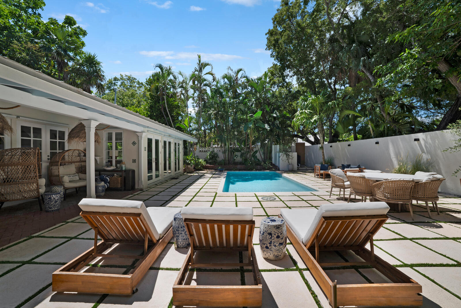 1322 George Street Key West, FL 33040 - Photo 6 of 52 a view of a patio with couple of chairs