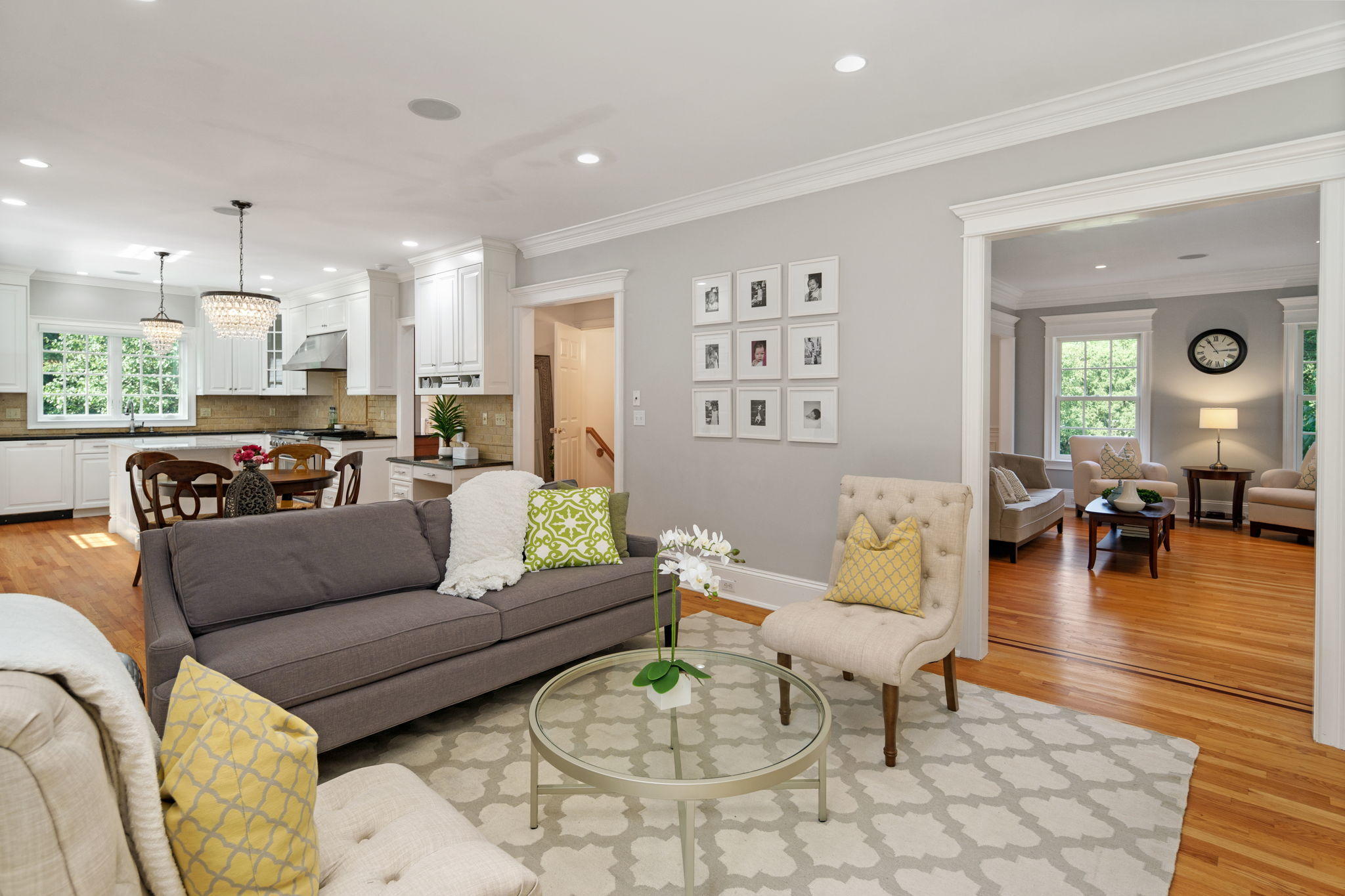 4 Parade Hill Road New Canaan, CT 06840 - Photo 14 of 50 a living room with furniture and a large window