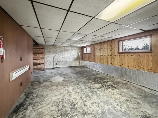 a view of balcony and washer