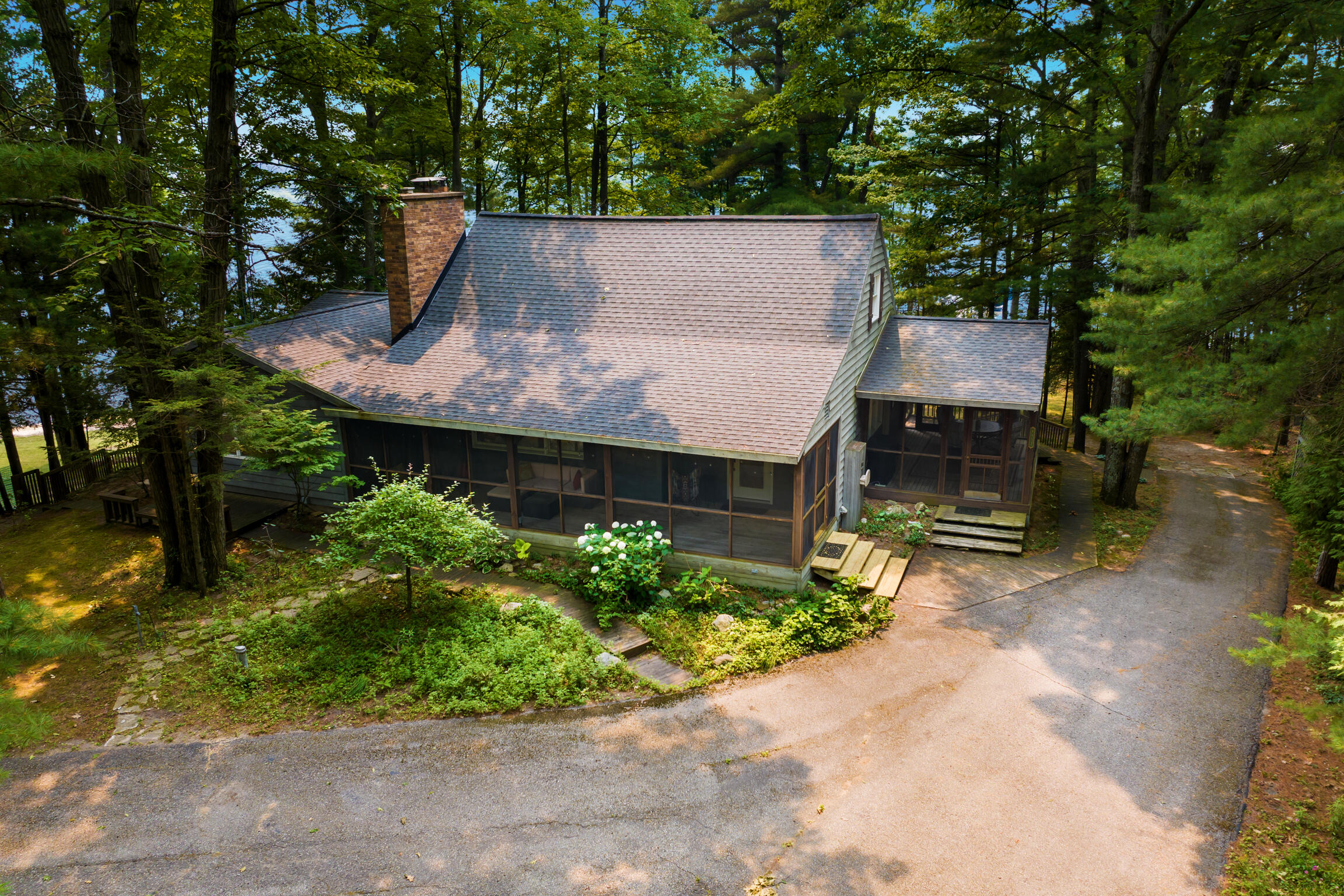 8837 Johnson Road Kaleva, MI 49645 - Photo 42 of 44 3-Aerial-View-3