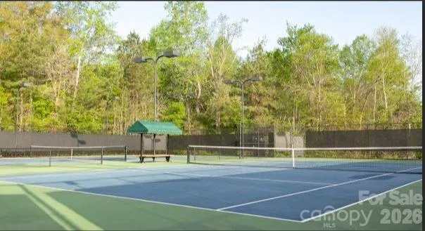 a view of a tennis court