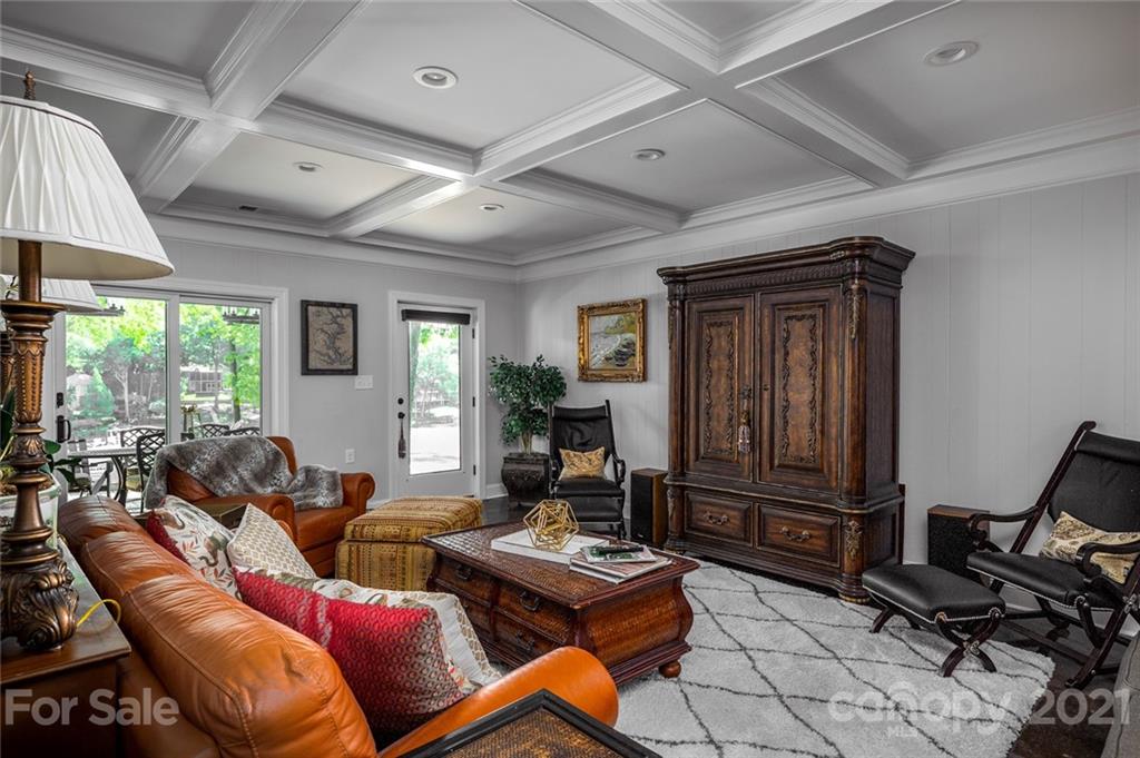 19007 Kailua Circle Tega Cay, SC 29708 - Photo 21 of 45 a living room with furniture a window and a flat screen tv