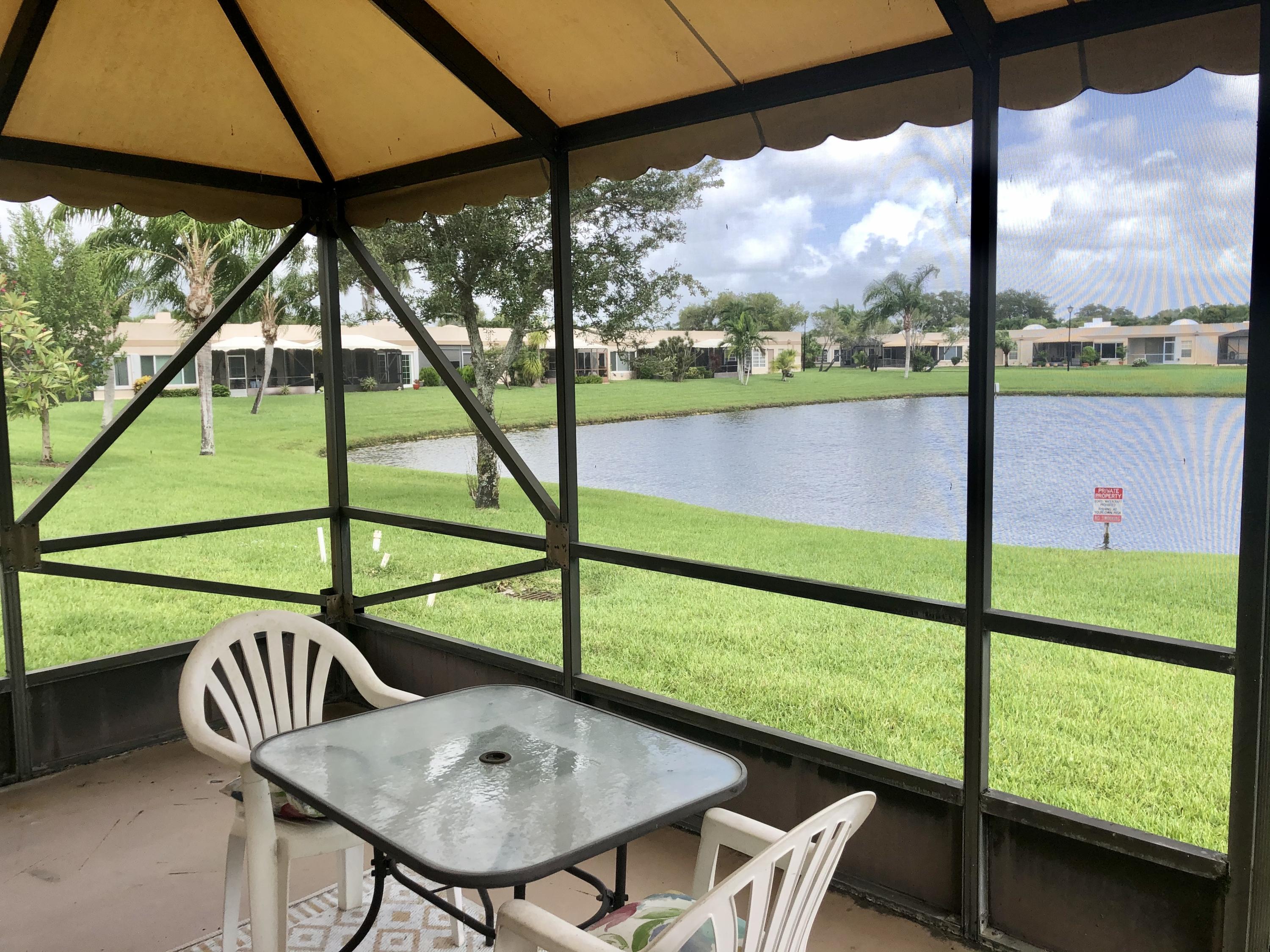 9071 Fairbanks Lane, Unit 8 Boca Raton, FL 33496 - Photo 9 of 16 Patio