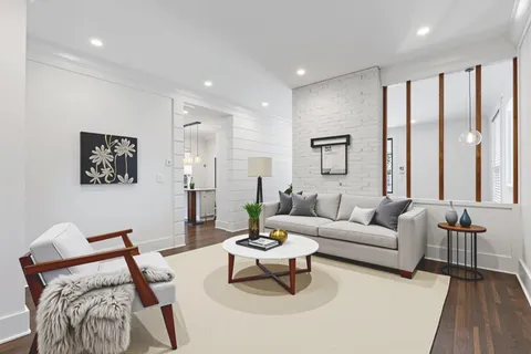 a view of a house with a deck