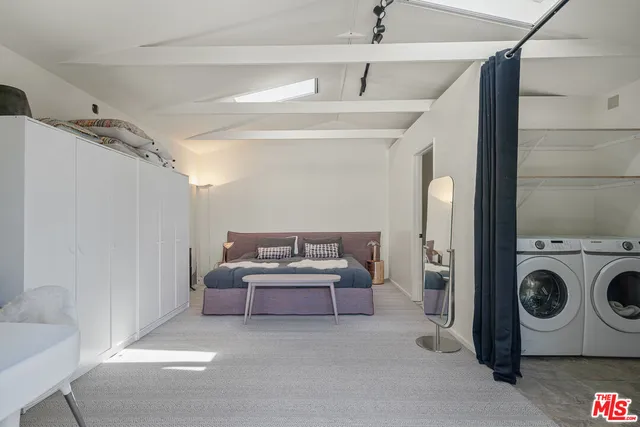 a room with storage and utility