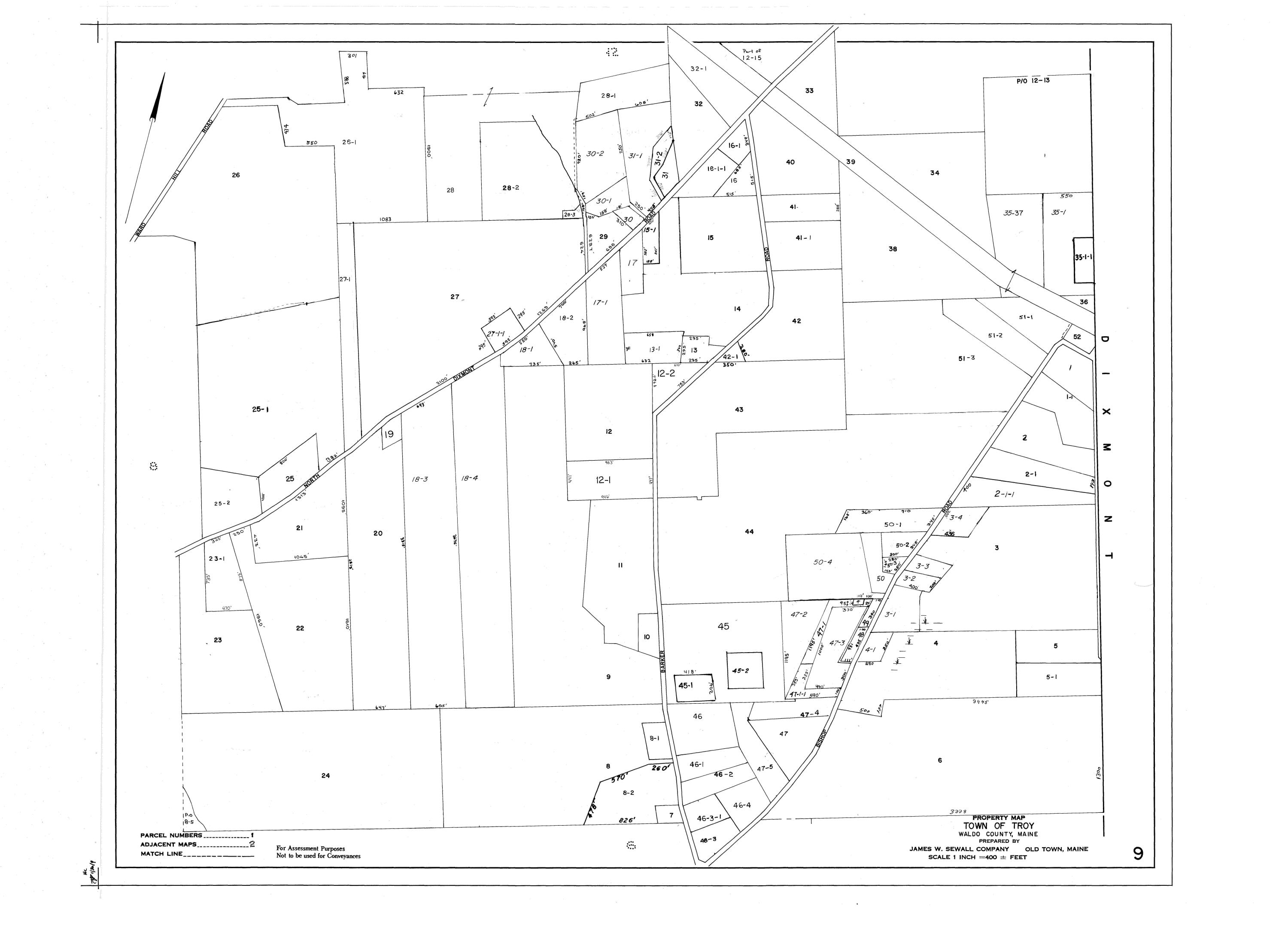 Lot 23 North Dixmont Road Dixmont, ME 04932 - Photo 1 of 5 Tax Map 9 Lot 23
