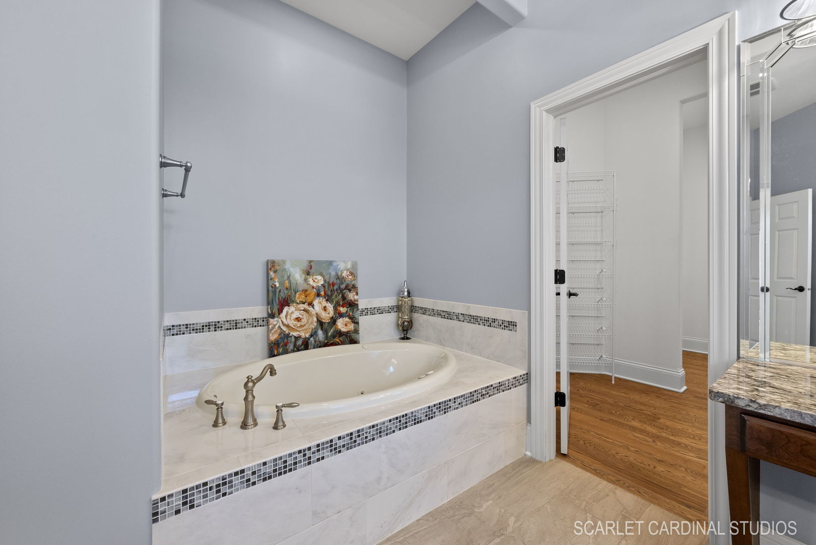 13334 Kerr Street Plainfield, IL 60585 - Photo 23 of 53 a bathroom with a tub and a sink