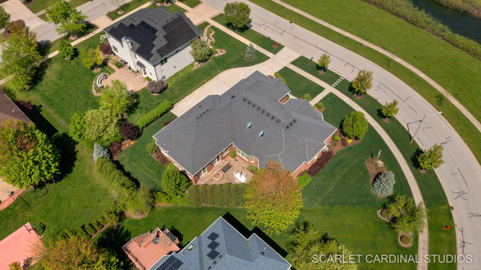 13334 Kerr Street Plainfield, IL 60585 - Photo 46 of 53 an aerial view of a house