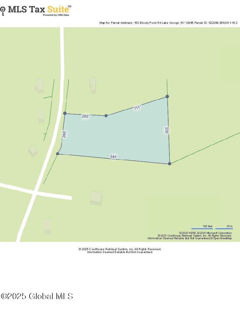 152 Bloody Pond Road Lake George, NY 12845 - Photo 4 of 4 CRS Data - Property Map for 152 Bloody P