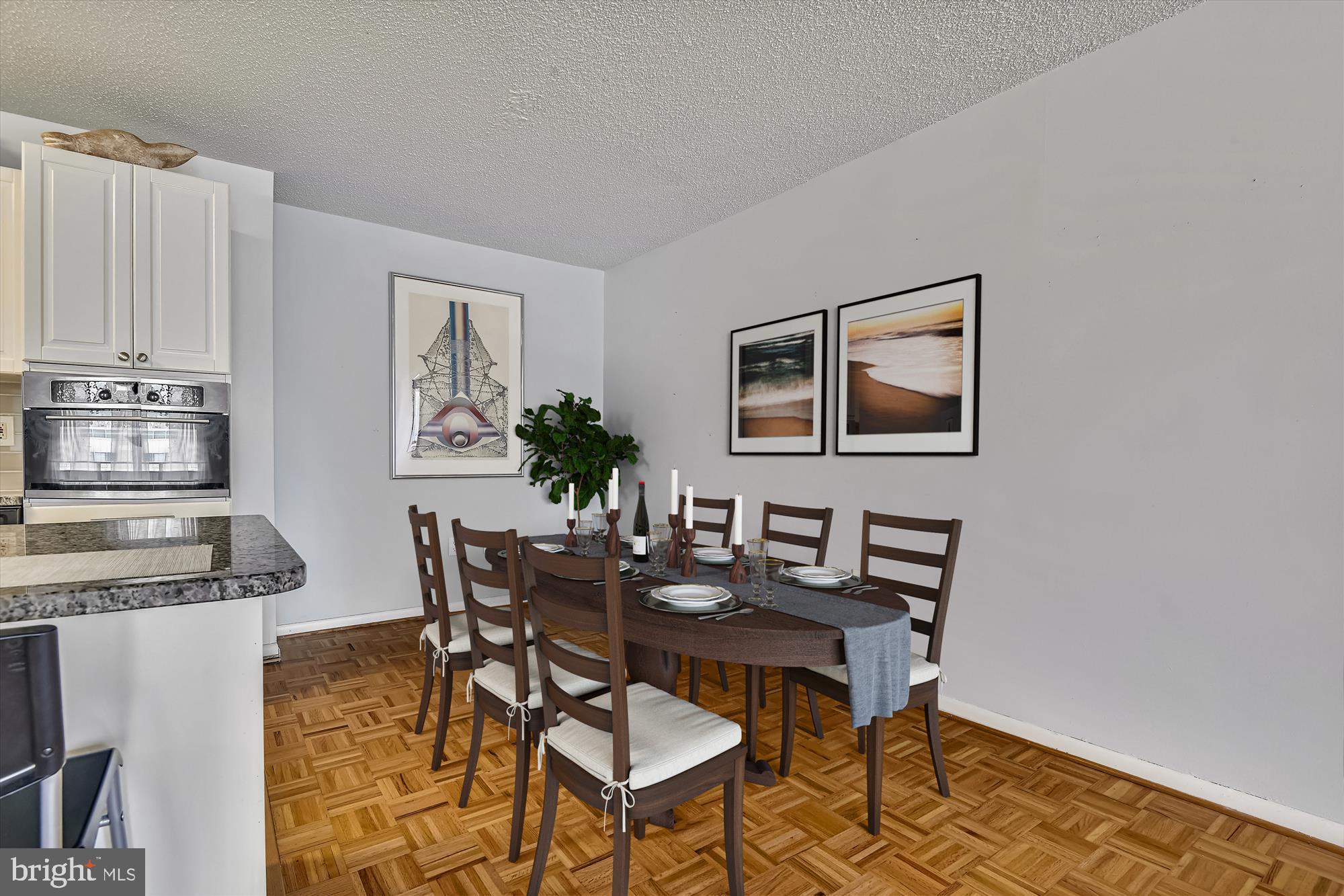 205 East Joppa Road, Unit 201 Towson, MD 21286 - Photo 11 of 37 Virtually staged dining room