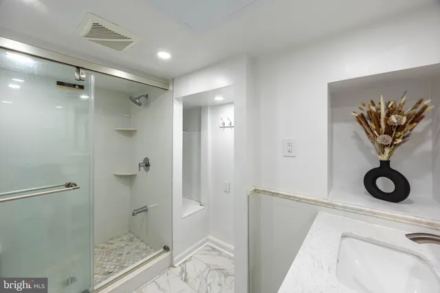 a view of empty room