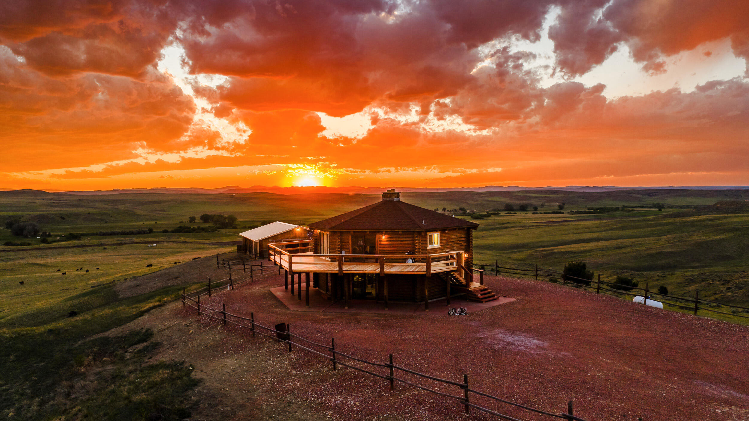 593 Lower Prairie Dog Road Sheridan, WY 82801 - Photo 112 of 182 593 lpd sunset 35