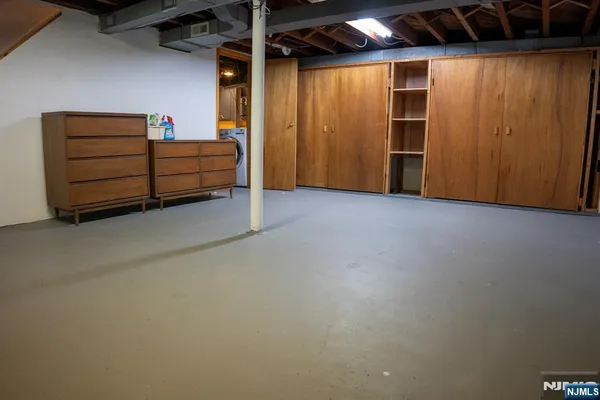 a view of room with furniture