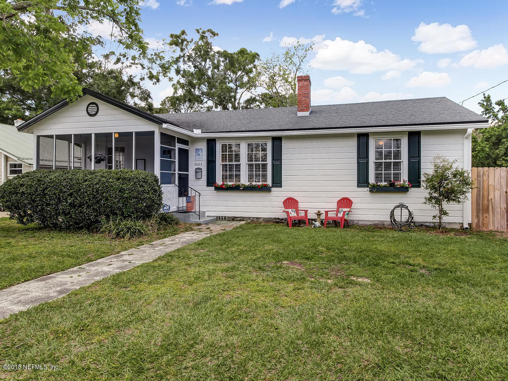 4603 Birkenhead Road Jacksonville, FL 32210 - Photo 2 of 43 a front view of house with yard and outdoor seating