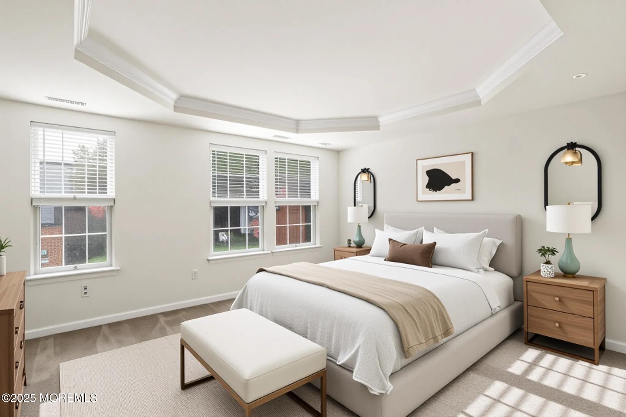 125 Sundance Drive Hamilton, NJ 08619 - Photo 12 of 31 a bedroom with a bed and wooden floor