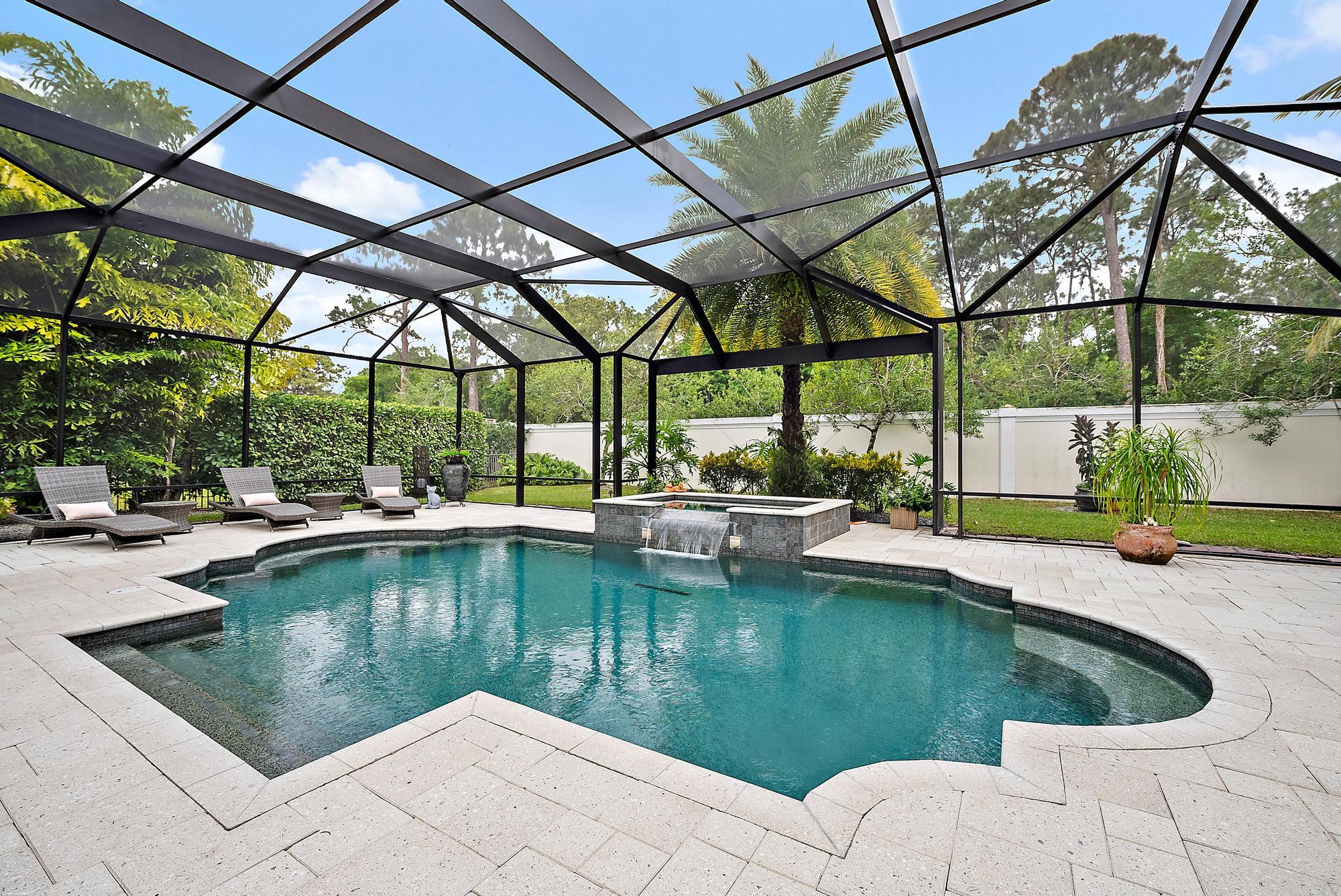 423 Rudder Cay Way Jupiter, FL 33458 - Photo 47 of 66 Screened in Pool