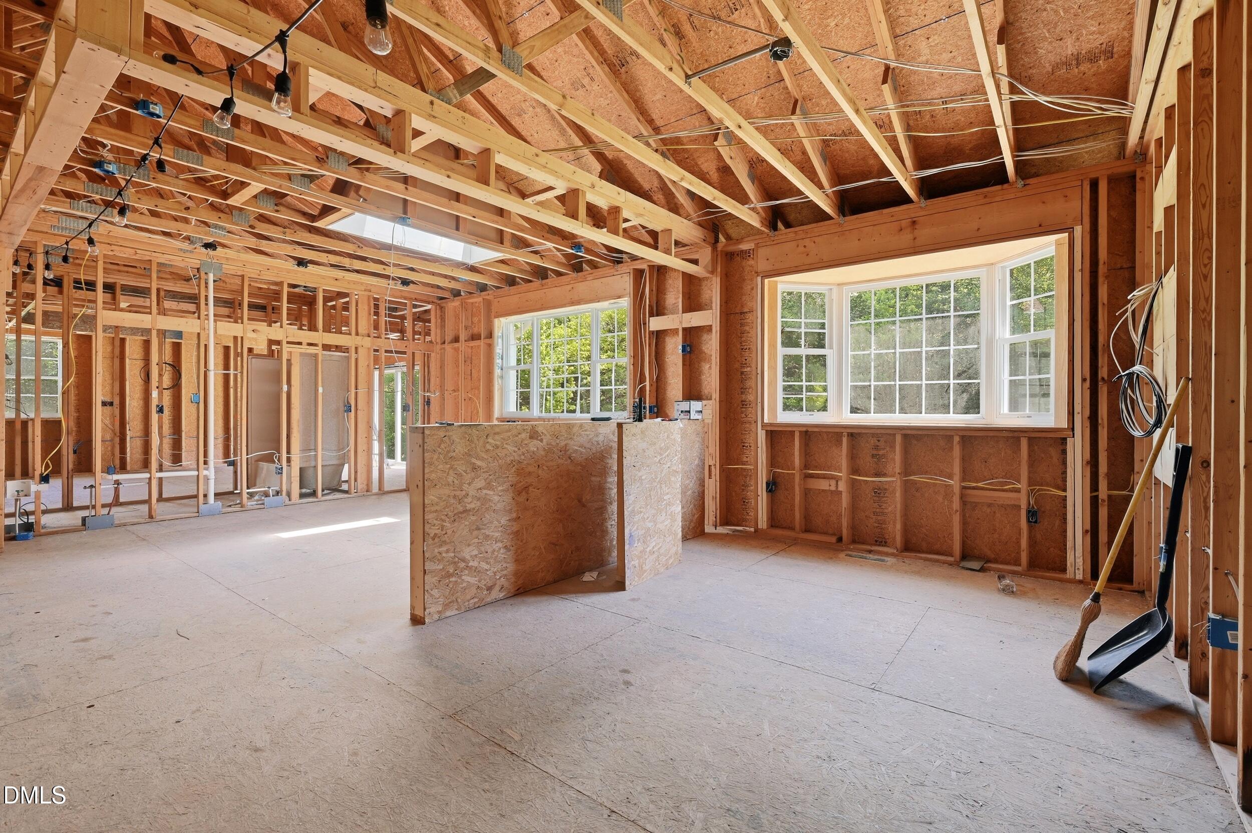 129 Shaman Drive Spring Hope, NC 27882 - Photo 12 of 43 a view of an empty room with a balcony